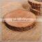 Thai Solid Wood Saucers by Handmade