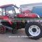 Big Tractor !! 120 hp 4WD Farm tractors with implements,front end loader,backhoe,log trailer with crane