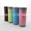 FDA/LFGB standard double wall stainless steel colourful vacuum thermos flask