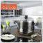 Stainless steel double layer steamer pots made in china