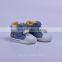 High Ankle Blue Fabric Non-skip Sole Infant Shoes Sneakers