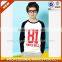 Custom logo boys high quality long sleeve tshirt(YCT-C0486)