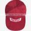 Red 5panel Cordutoy Embroidery Patch Hip Hop Snapback Caps and Hats
