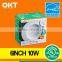 Suitable for damp locations ul bathroom ceiling light fixtures 6inch 10w 850lm