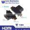 HIGH QUALITY Gold Plated HDMI 3 in 1 Adapter