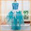 Frozen cotton dress girl Princess Aisha Tutu ELSA Essar short sleeved dress children dovetail