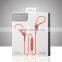 newest plastic Cheap price blutooth 4.1 version earbuds with 80mah rechargeable battery with Remote and Mic for all Smartphone
