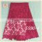 2015 latest dress design best selling 100 % polyester flower fabric lace for women