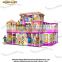 Plastic Playground Material and Indoor Playground Type Slide and kids'indoor commercial naughty castle sale!