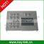 Industrial sealed touchpad with integrated numeric keypad