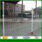 Powder coated peach shape post trangle bending municipal fence