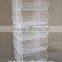 mobile stackable storage basket