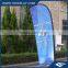 Angled beach flag pole Banner