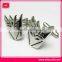 silver animal cufflinks,silver fish cufflinks
