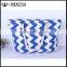 Wentou Canvas Rope Handle Chevron Beach Tote