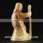Olive Wood Carved Holy Family