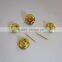 China supplier High Quality Brass Silver Locking Pin Keepers Backs