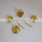 Bulk cheap hot sale brass Metal stud and clutch pin for garment