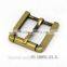 23.5MM shoe buckle with roller burnish satin brass buckle retangle roller buckle