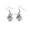 Newest High Quality Stering Silver Bear Shaped Dangle Earrings