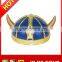 Promotional carnival party hat plastic viking helmet