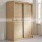 2015 hot sell factory price sliding wooden modern wardrobe