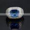 Unique Jewelry Fashion Jewelry Natural Stone With Standrad 316l Stainless Steel Ring