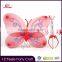 Costume butterfly wings baby girl fairy dress with butterfly wing