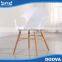 New design wood legs living room PP chair