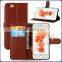 Hot Selling Top Quality ID Card Slot Wallet Leather Flip Case For iPhone 6 Plus 6S Plus Compatible Brand