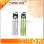 Best selling product plastic sport bottle with flip up straw