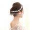 2016 New High Quality Crystal Elegant Intellectual Imitation Pearl Flower Bride hairbands Wedding Hair Jewelry for woman