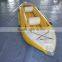 Air Floor Foldable Pvc Inflatable Boat With Deep V Inflatable Keel