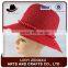Fashion promotional natural bucket shape straw boater hat