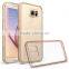 Multi-color TPU+PC candy soft clear case for samsung galaxy s7