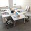 Modern style high quality office conference table with Aluminum legs
