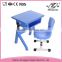 New production PP&steel children desk and chair