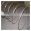 steel barbed wire BTO-22/cross type with clips/razor barb wire coil 750mm