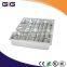 flourescent grid lighting fixture