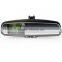 3.5inch dimming rearview mirror with camera parking sensor compass