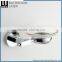 1700 new simple square design zinc alloy chrome bathroom accessories set