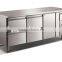 6 doors S/S commercial kitchen refrigerator / kitchen freezer