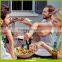 9" Salad Tongs / 12" Barbecue Tongs Stainless Steel Food Tongs with Silicone Tips for Extra Grip