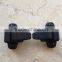 Pair of plastic Doosan DH-5/7 Excavator digger DOOR glass windshield buckle screw eye center distance is 4 cm