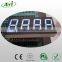 0.52 inch red color, 4 digit 7 segment led display, C.A