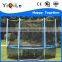 14ft round trampoline tent professional gymnastic trampolines