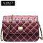 Leather Women Bags Cross Shoulder Sling Bags With Chain Strap