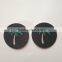 Laser Cut Round Woven Patch/weaving Labels for Hats