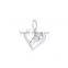 S192 Globalwin Wholesale Fashion Silver 925 Love Hands Jewelry Charm