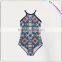 Colorful dot junior girls swimwear